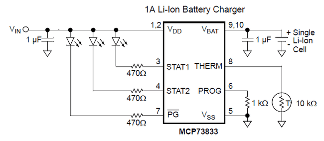 battery charger typical application