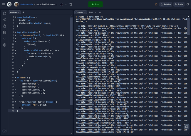 Iterator in Rust