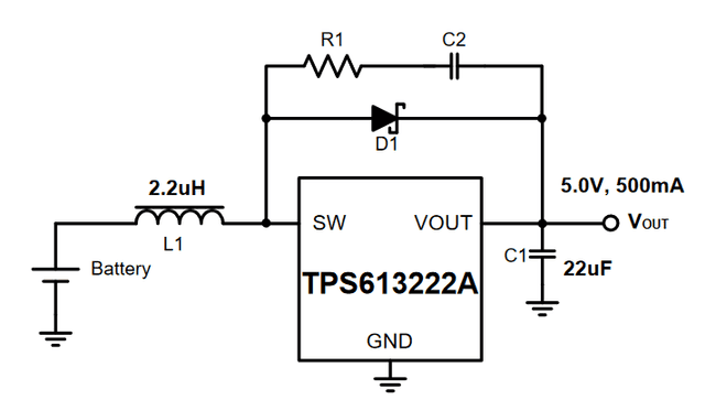 voltage regulator typical application