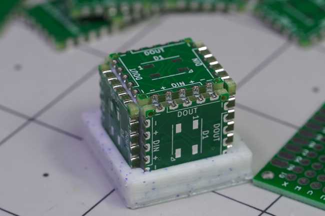 Cube of PCBs