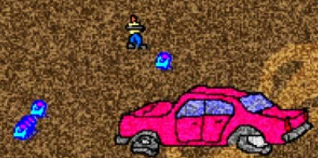 pixel art pink cadillac